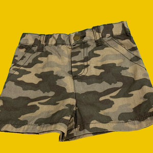 Cute camo shorts for baby!! Size 12 months. New!
